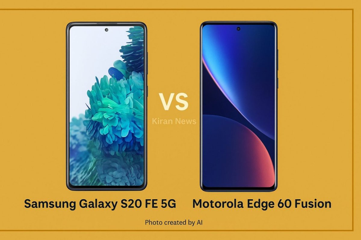 Samsung Galaxy S20 FE 5G vs Motorola Edge 60 Fusion