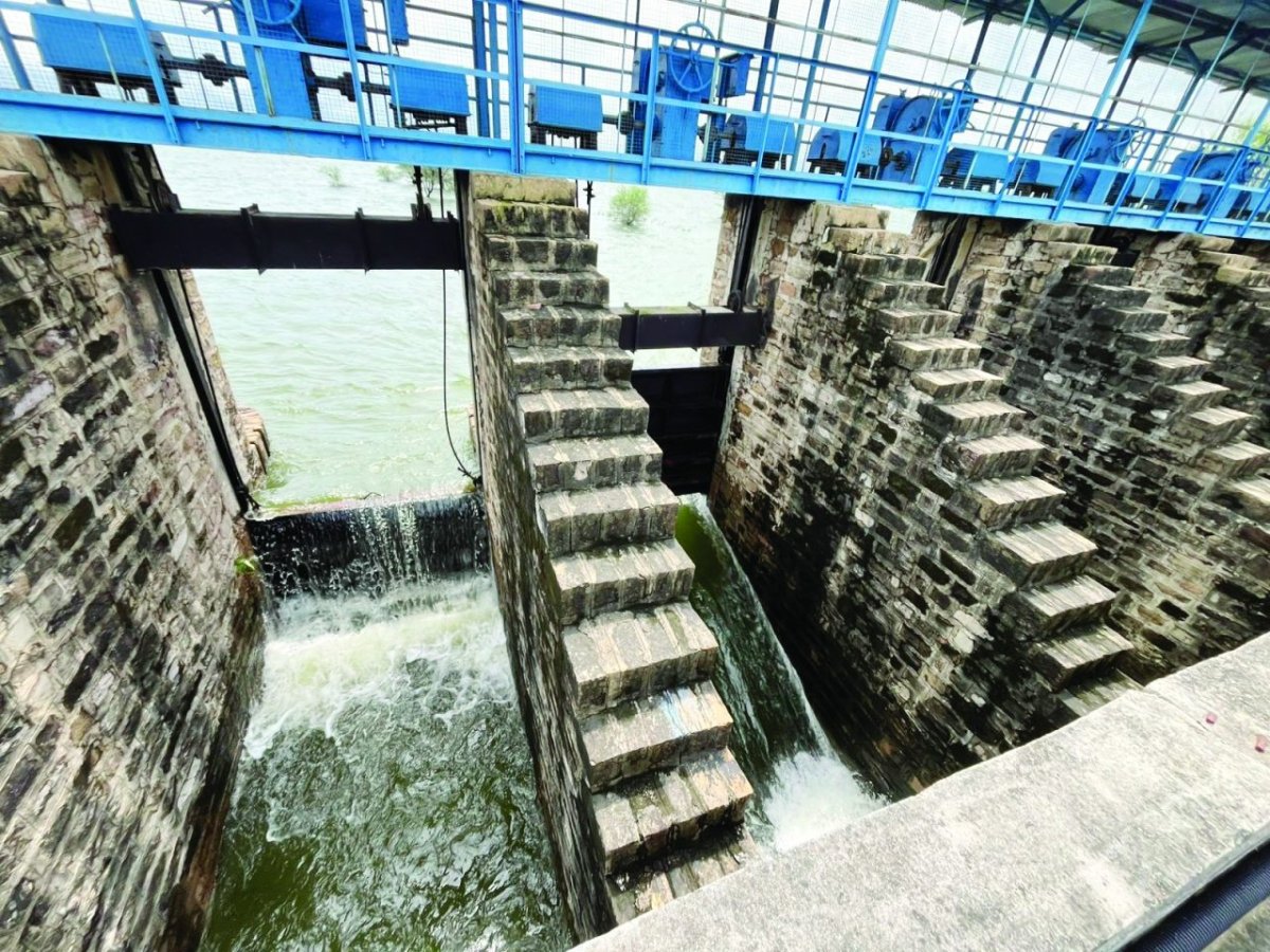 Gambhiri dam gates opened