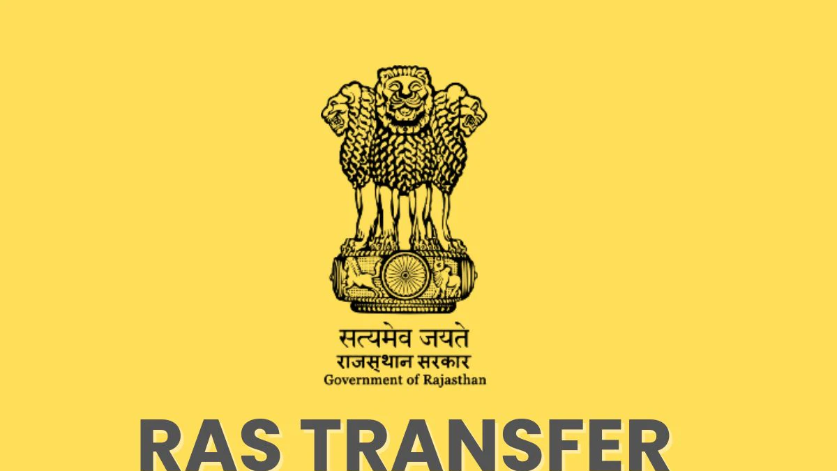 Rajasthan RAS officers transfer