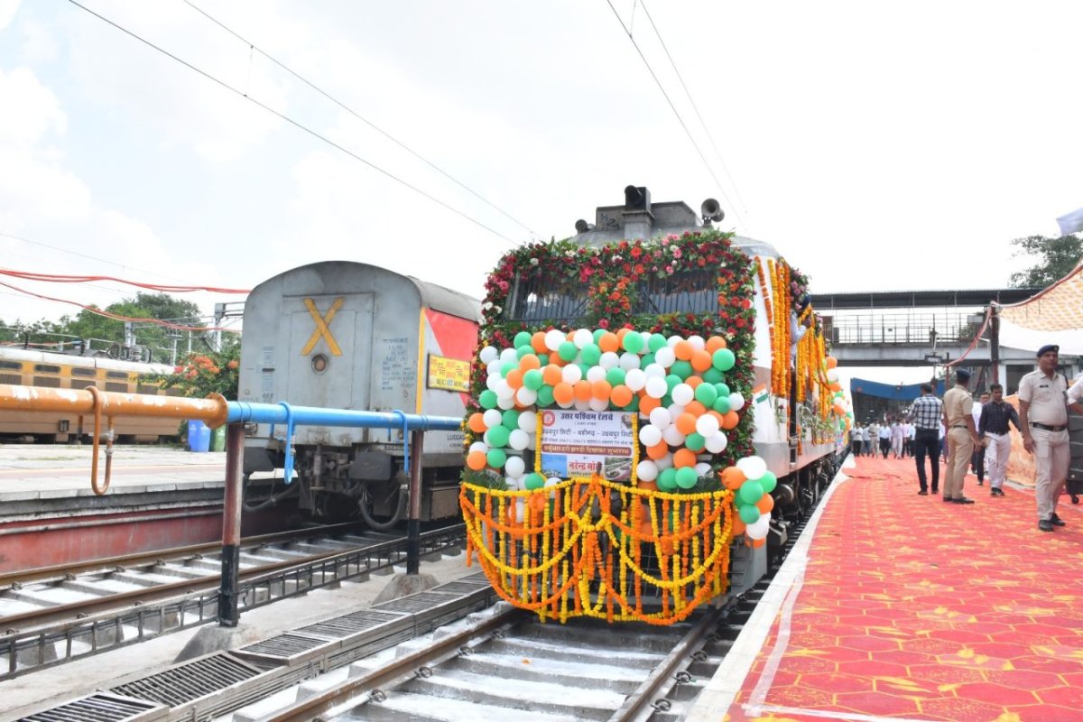 Udaipur Chandigarh Train