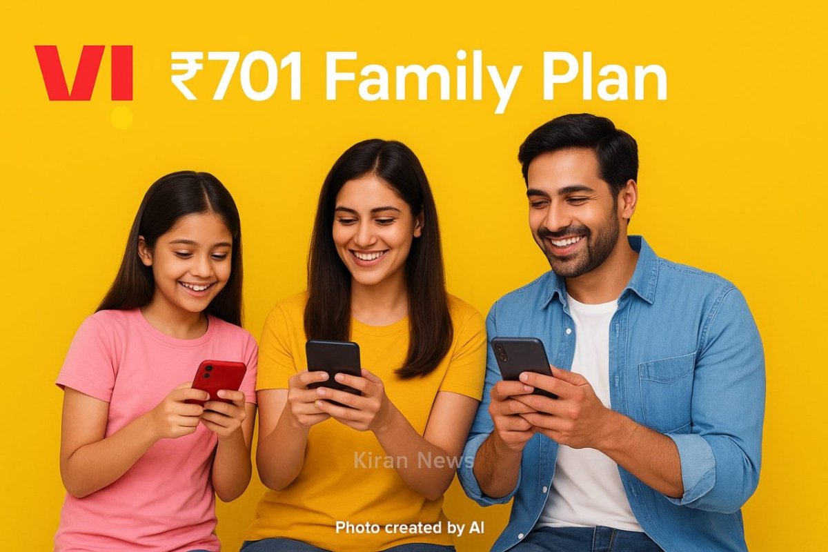 Vodafone Idea 701 family plan