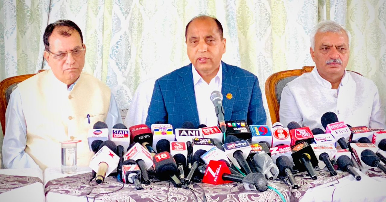 प्रदेश में अपराधियों का बोलबाला, धूमिल हो रही हिमाचल की छवि : जयराम ठाकुर