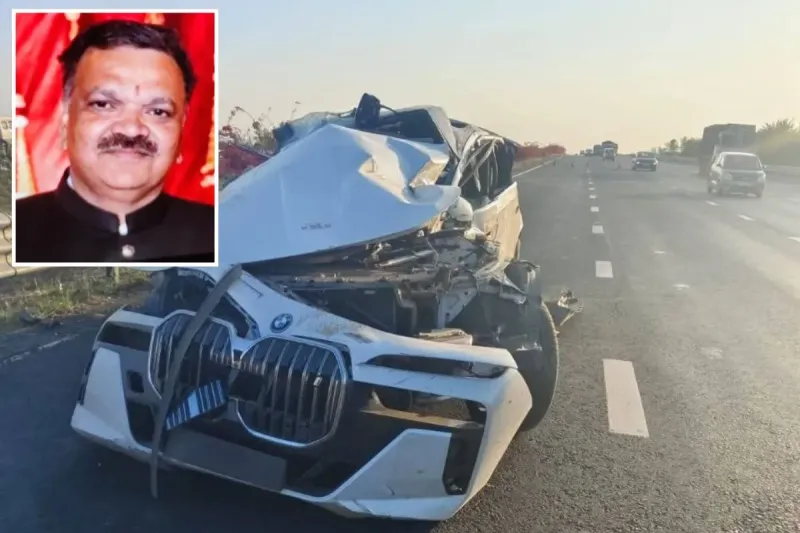 अलवर एक्सप्रेसवे पर शाकुन ग्रुप के एमडी वल्लभ महेश्वरी का निधन