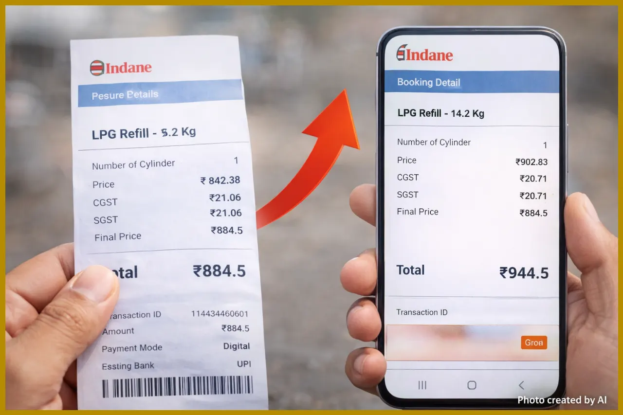उपभोक्ता ने कीमत बढ़ने से पहले किया भुगतान, इंदेन एजेंसी ने भेजा नया बिल उच्च दर पर