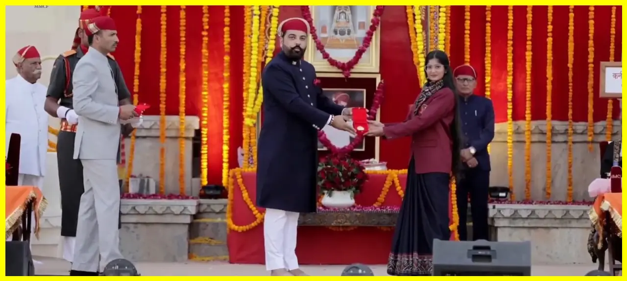 एनसीसी कैडेट अविशी पालीवाल को महाराणा राज सिंह पुरस्कार मिला एनसीसी कैडेट अविशी पालीवाल को महाराणा राज सिंह पुरस्कार मिला
