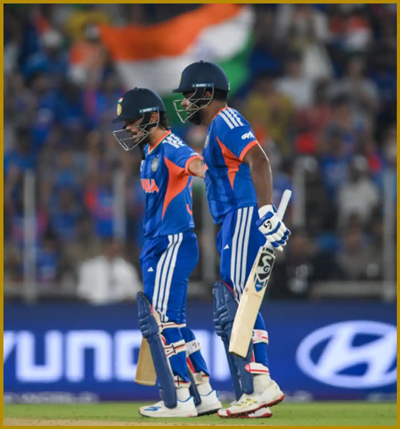 भारत ने T20 विश्व कप फाइनल में 256 रनों का विशाल लक्ष्य रखा