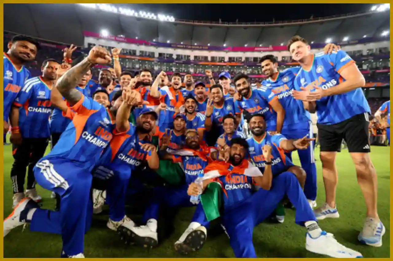 भारतीय टीम ने जीता ICC T20 विश्व कप, तीसरी बार बनी चैंपियन