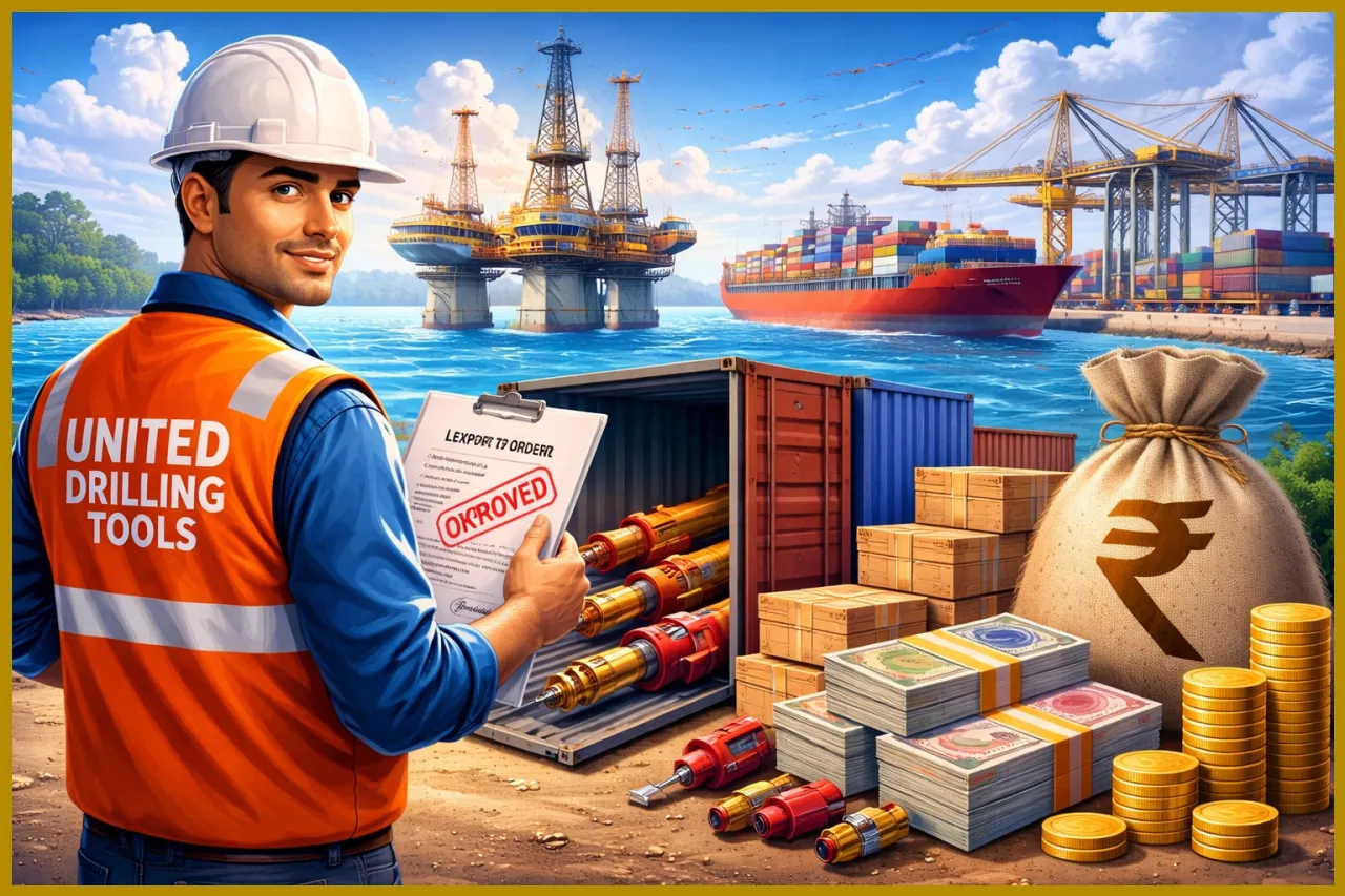 यूनाइटेड ड्रिलिंग टूल्स को ONGC से 3.73 करोड़ रुपये का ऑर्डर मिला
