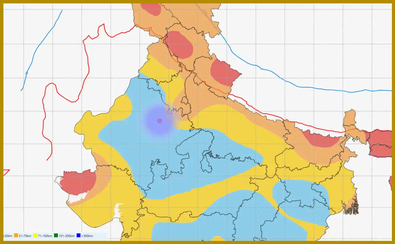 सिखर में सुबह-सुबह 4.3 तीव्रता का भूकंप, लोग हुए दहशत में