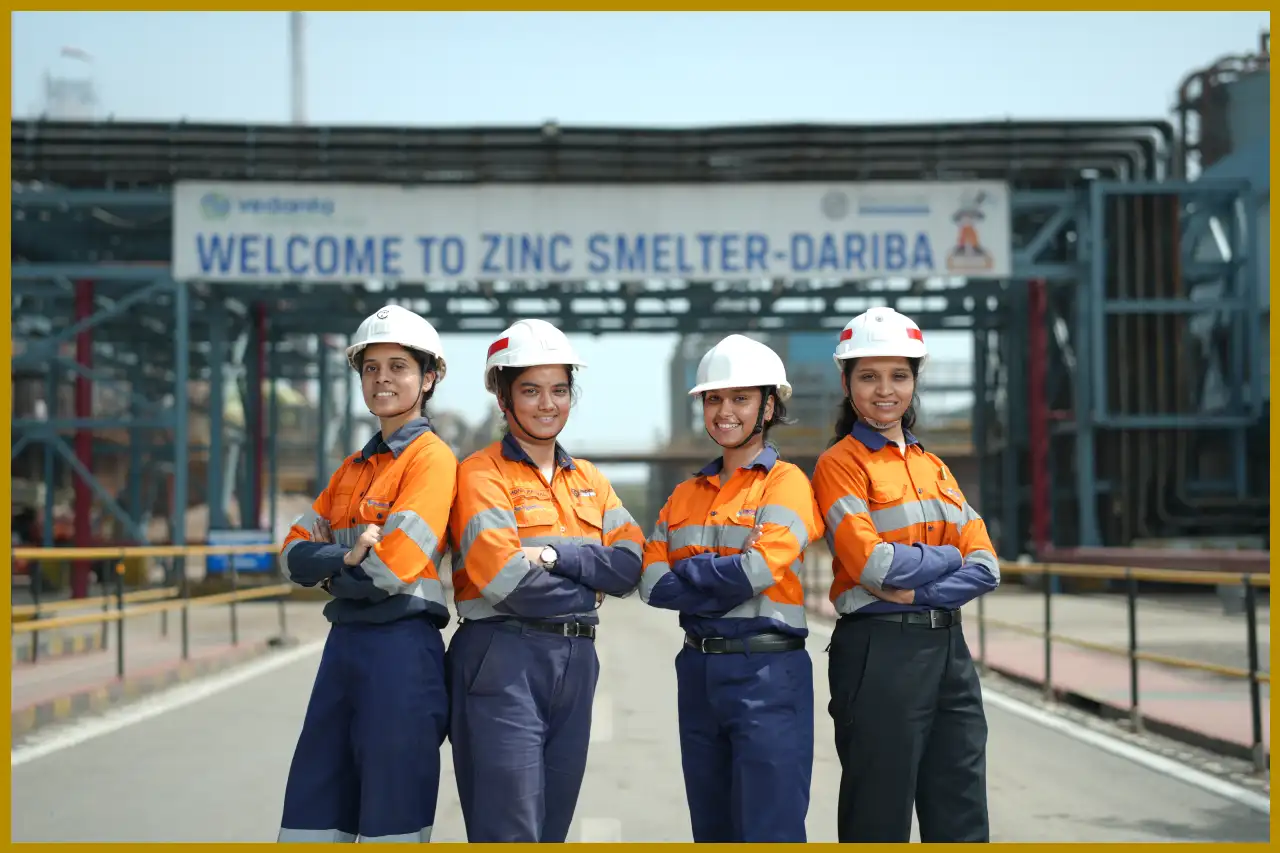 हिंदुस्तान जिंक ने महिलाओं की 26.3% कार्यबल भागीदारी हासिल की