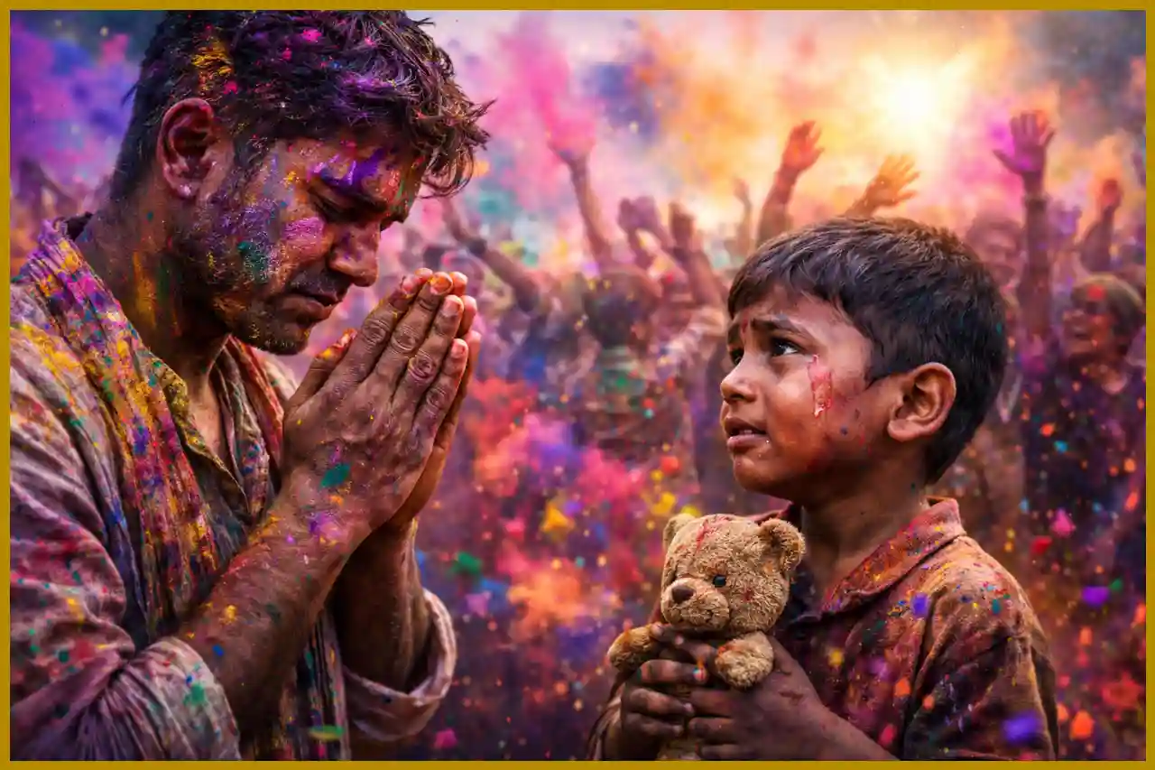 होली: रंगों से परे एक आत्मा की परीक्षा