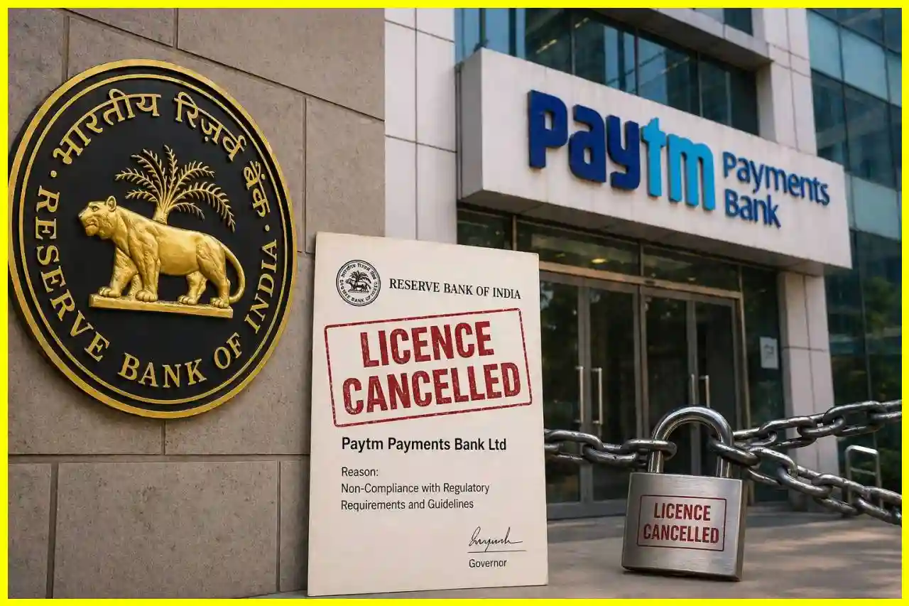 आरबीआई ने पेमेंट्स बैंक का लाइसेंस रद्द किया