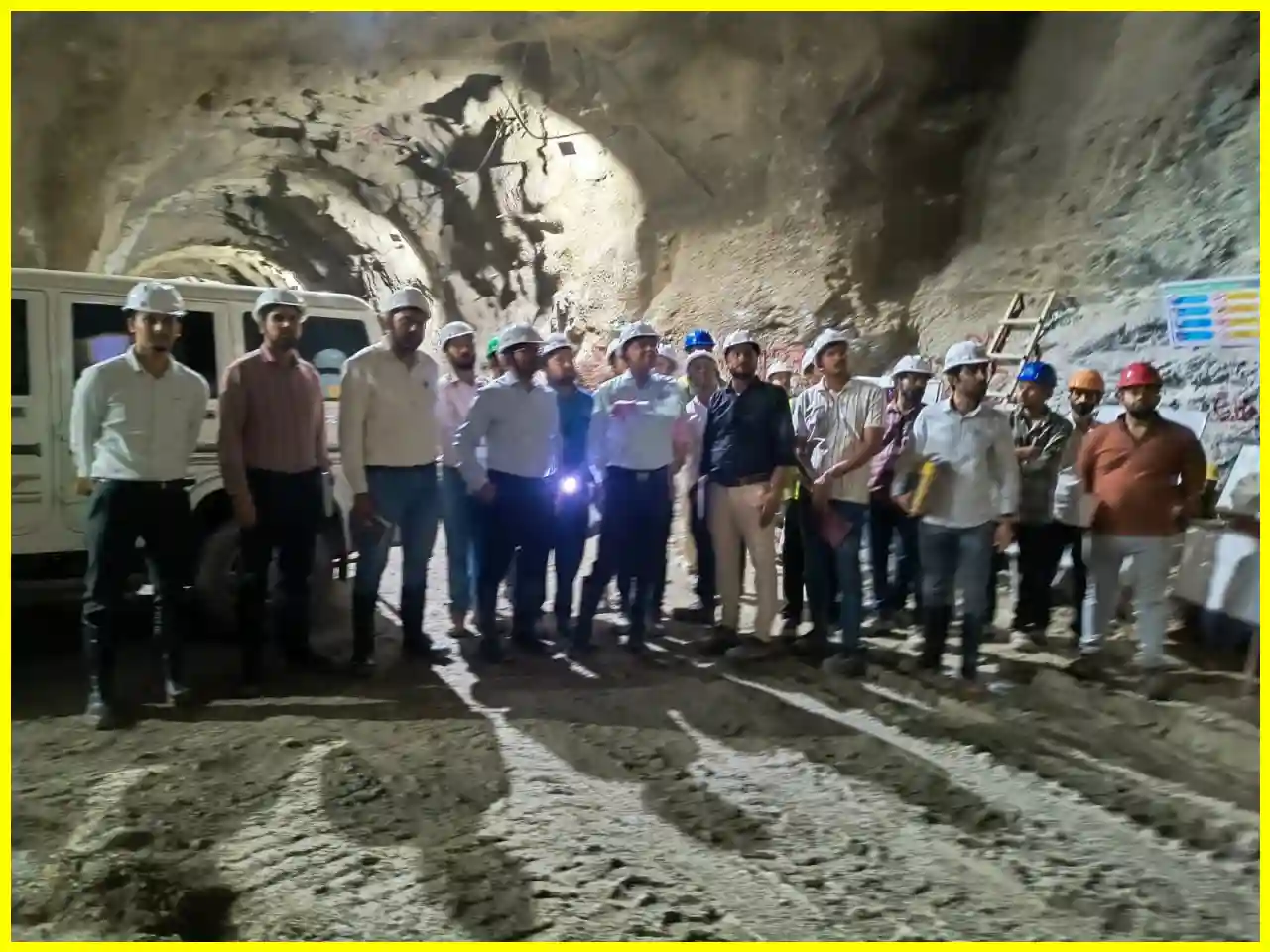 देवास परियोजना के कार्यों की समीक्षा, सुरंग निर्माण का आकलन