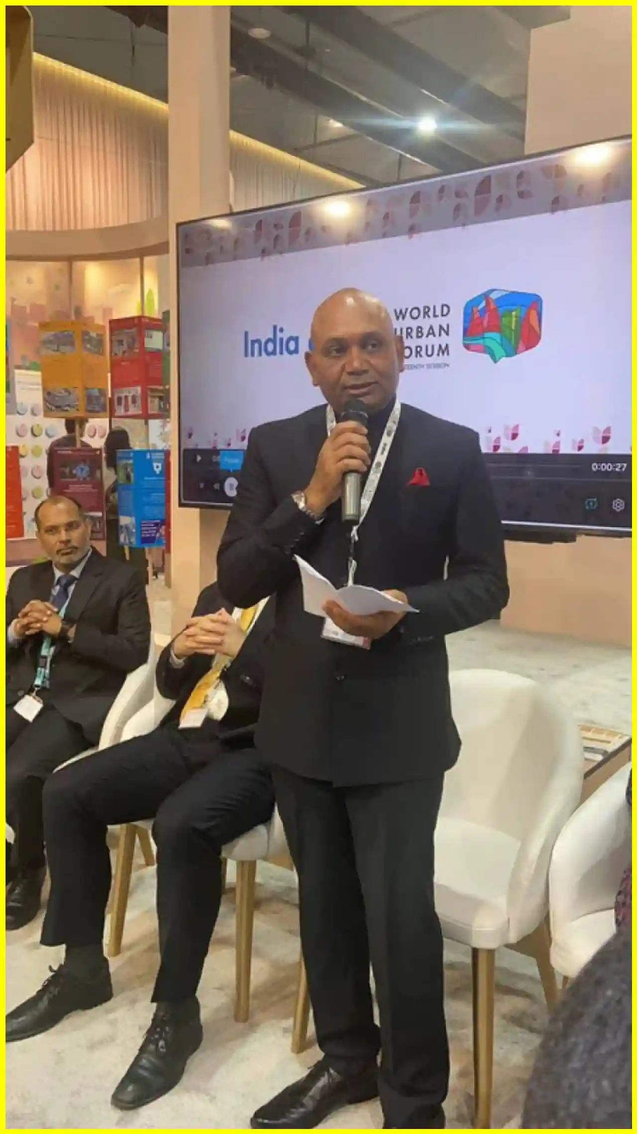भारत पवेलियन ने विश्व शहरी मंच पर शहरी परिवर्तन को प्रदर्शित किया