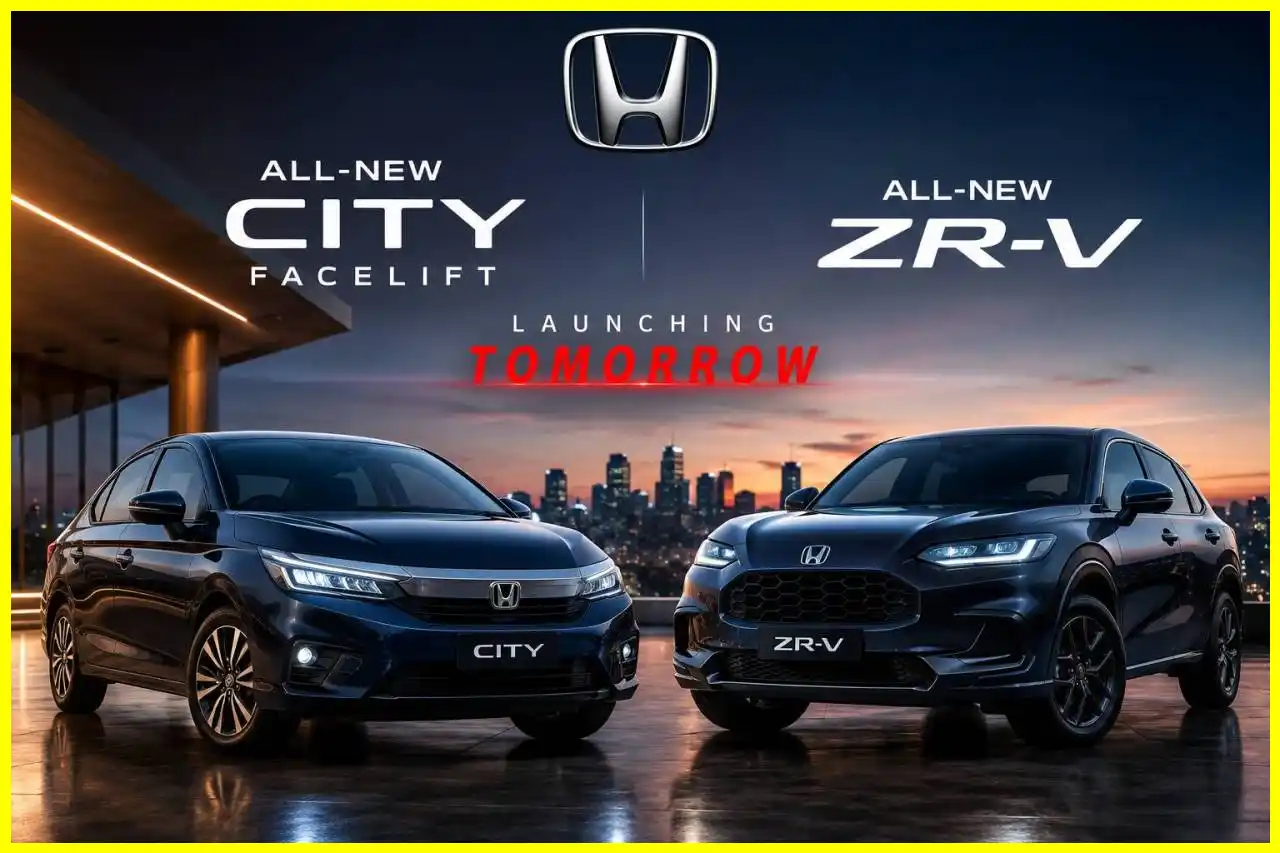 होंडा नए सिटी फेसलिफ्ट और ZR-V SUV लॉन्च करने जा रहा है