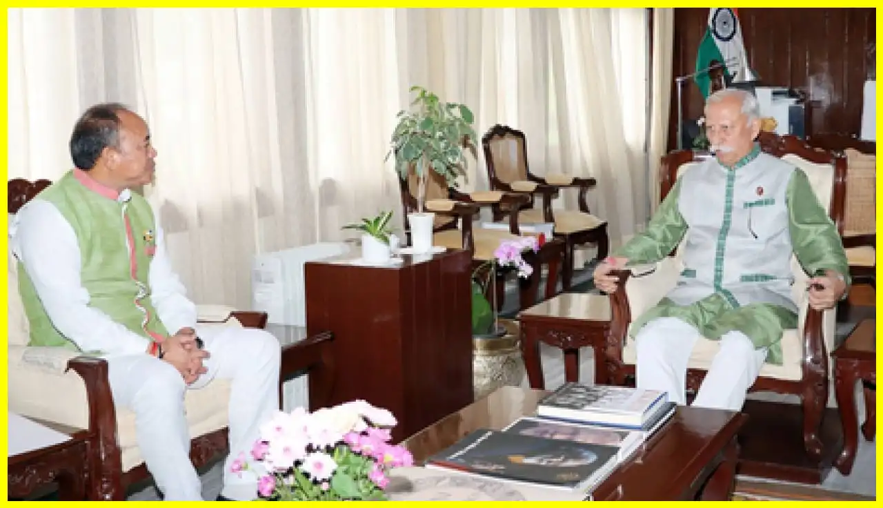 अरुणाचल प्रदेश के गवर्नर ने कानून व्यवस्था की समीक्षा की