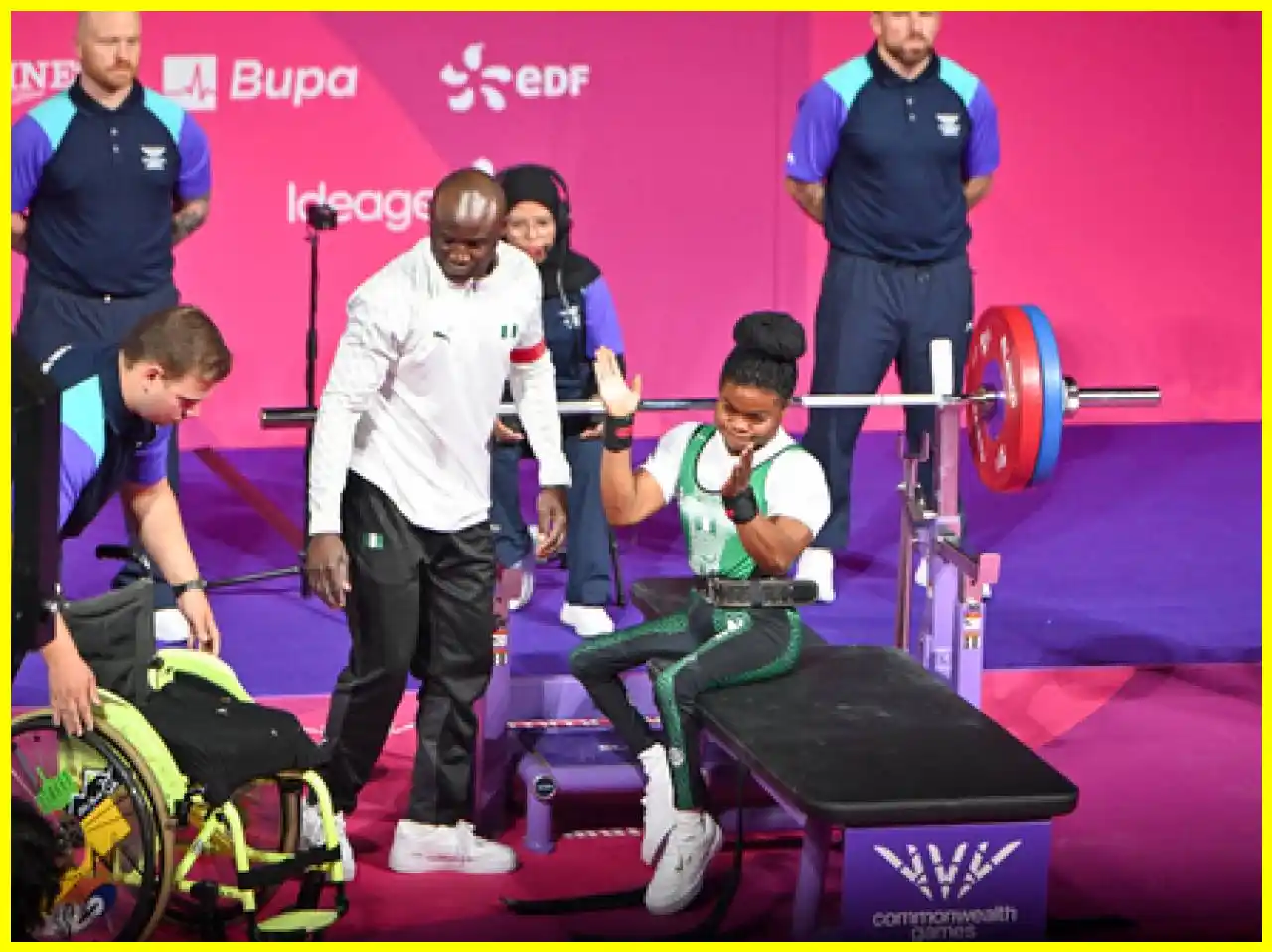 नाइजीरिया ने 2026 कॉमनवेल्थ गेम्स में पदक तालिका में बढ़त बनाई नाइजीरिया ने 2026 कॉमनवेल्थ गेम्स में पदक तालिका में बढ़त बनाई