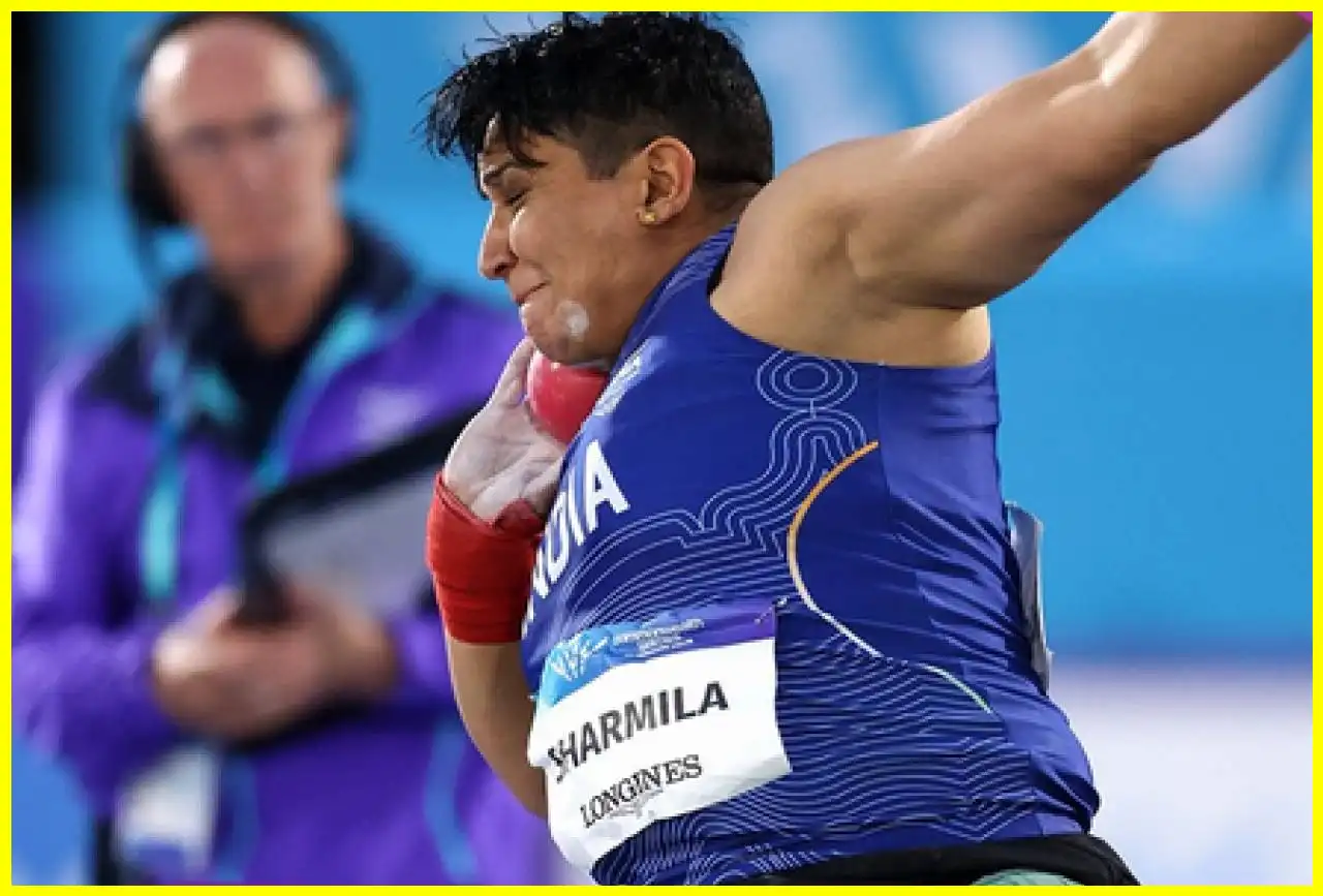 भारत ने CWG 2026 में चार और पदक जीते, शर्मिला ने जीता स्वर्ण भारत ने CWG 2026 में चार और पदक जीते, शर्मिला ने जीता स्वर्ण