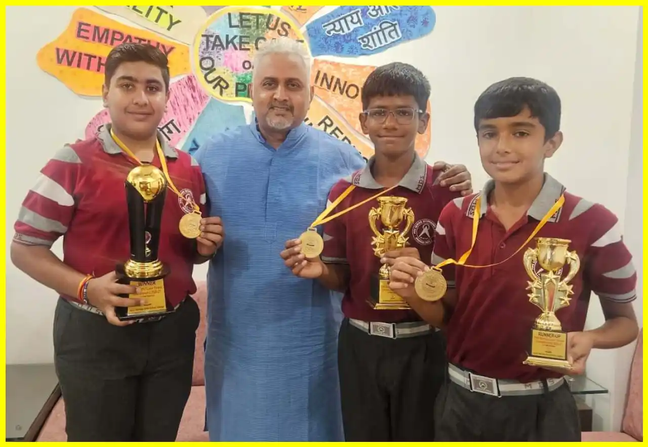 एमडीएस स्कूल ने जिला स्तर की लॉन टेनिस चैंपियनशिप में डबल टीम खिताब जीता एमडीएस स्कूल ने जिला स्तर की लॉन टेनिस चैंपियनशिप में डबल टीम खिताब जीता