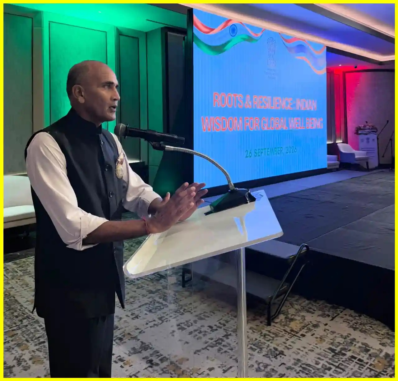 भारत की गहरी जड़ों से मिली मजबूती: डॉ. अजात शत्रु सिंह शिवरात्री भारत की गहरी जड़ों से मिली मजबूती: डॉ. अजात शत्रु सिंह शिवरात्री