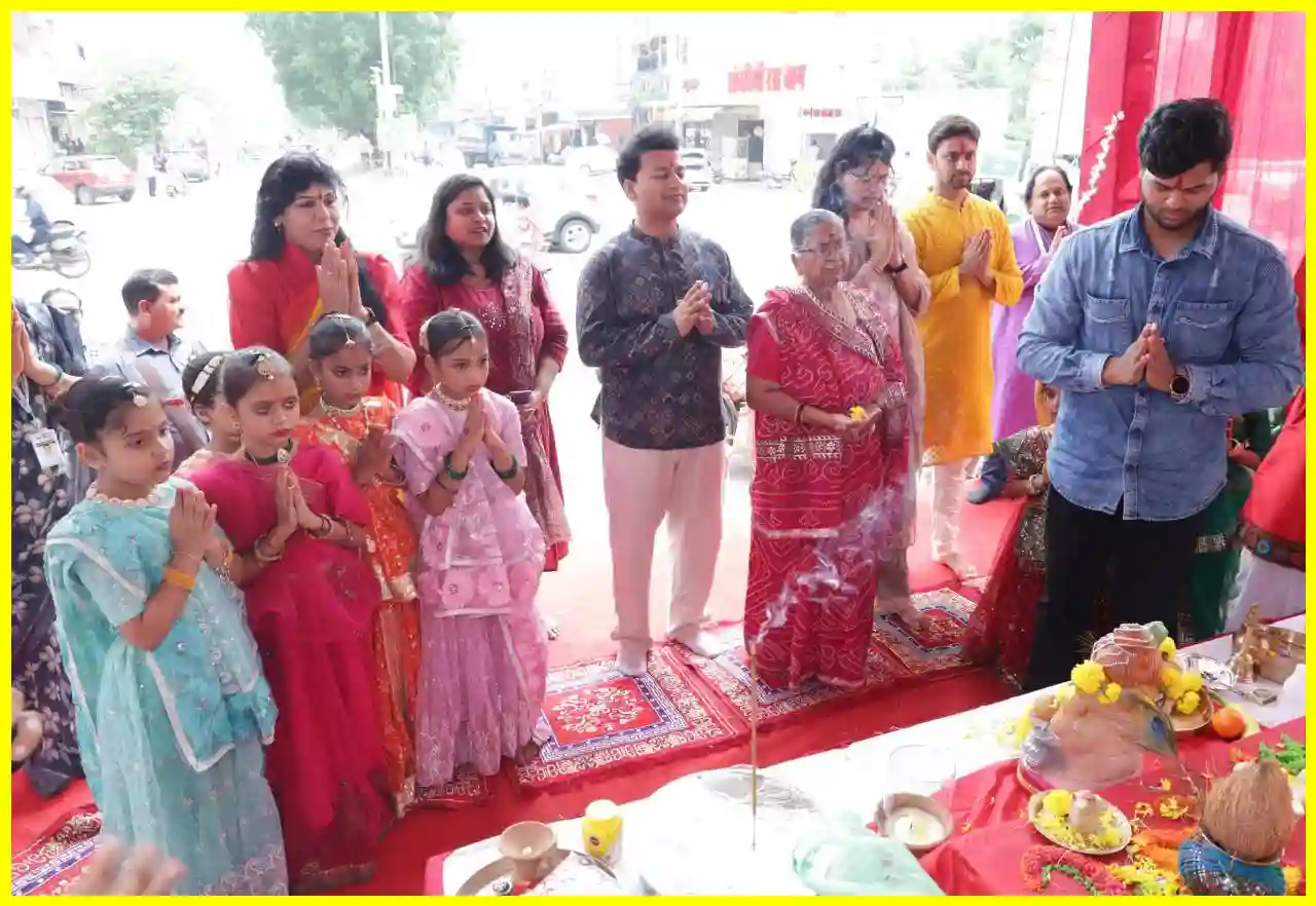 मानवता के विश्व में भगवान गणेश की प्रतिष्ठापना