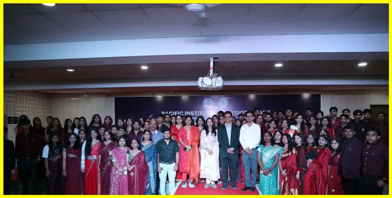 विश्व फिजियोथेरेपी दिवस पर पेसिफिक यूनिवर्सिटी में कार्यक्रम आयोजित