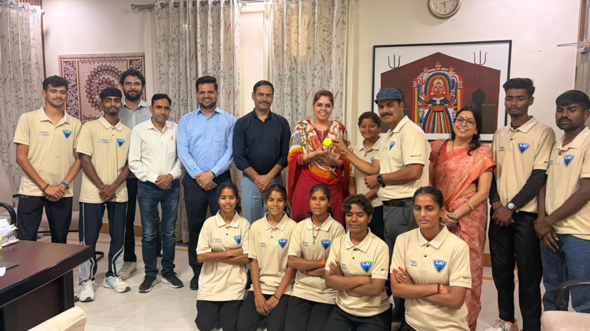 उदयपुर के जनजातीय खिलाड़ियों को एशिया पैसिफिक ओलंपिक लक्रॉस क्वालिफायर में सम्मानित किया गया