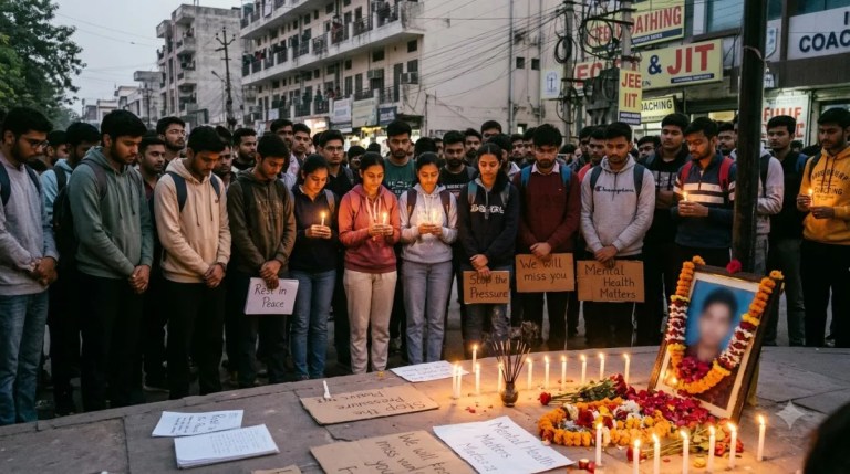 कोटा में 16 वर्षीय जेईई छात्र ने की आत्महत्या