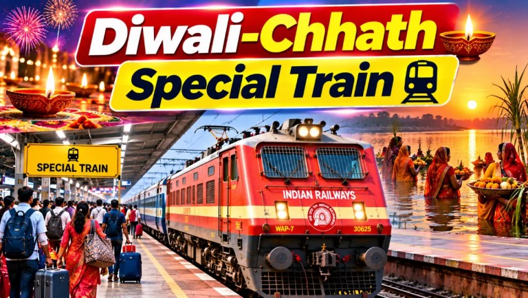 दिवाली और छठ के लिए विशेष ट्रेनें: उत्तर रेलवे ने सेवाओं की घोषणा की