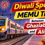 दीवाली विशेष MEMU ट्रेन गाज़ियाबाद और अलीगढ़ के बीच 5-8 नवंबर को