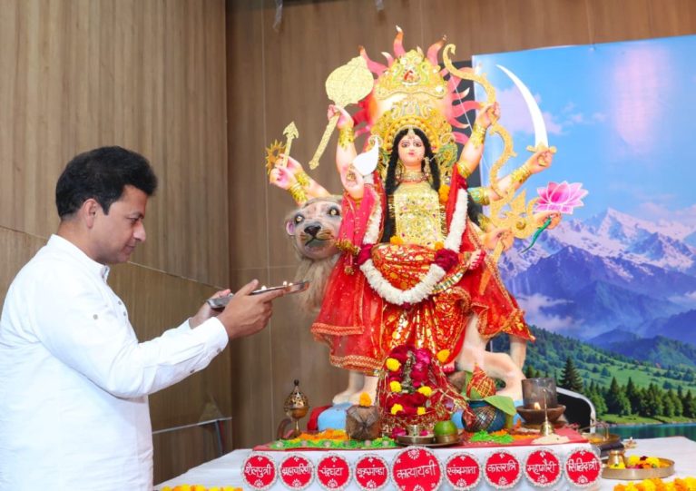 भगवान राम ने देवी शक्ति की नौ दिन तक की पूजा: प्रशांत अग्रवाल