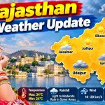 राजस्थान मौसम अपडेट: 29 अक्टूबर से बारिश का अलर्ट